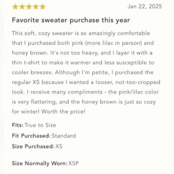 NWT Size XL - Anthropologie Textured Mock-Neck Sweater (Made in Italy) - Picture 6 of 16